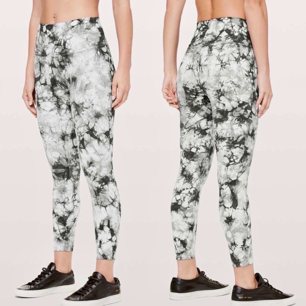 LULULEMON Wunder Under high-rise 7/8 in dual shibori